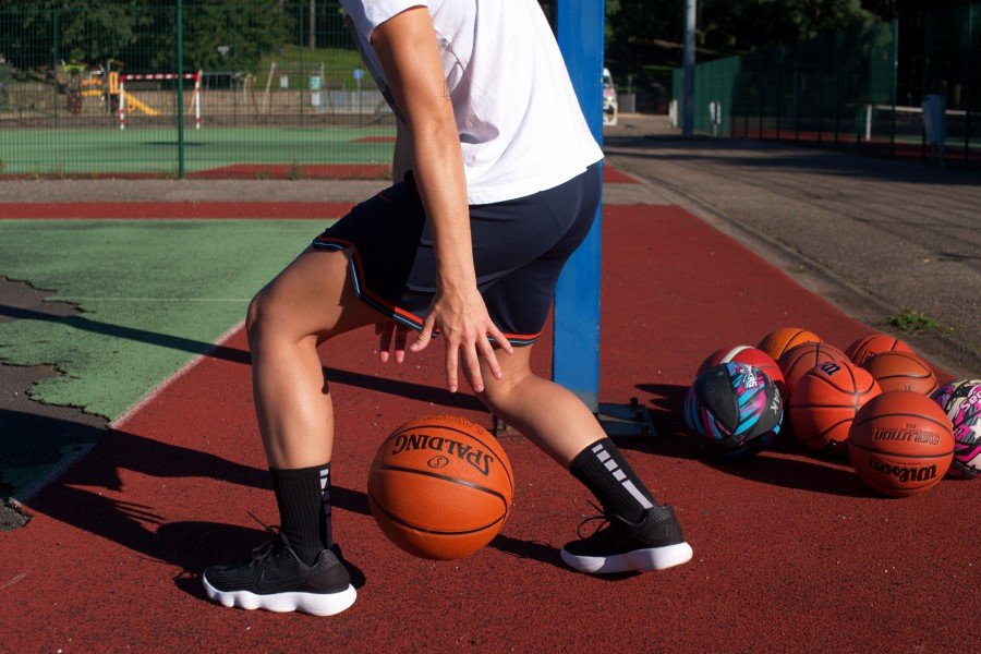 Ballons de basket photo test