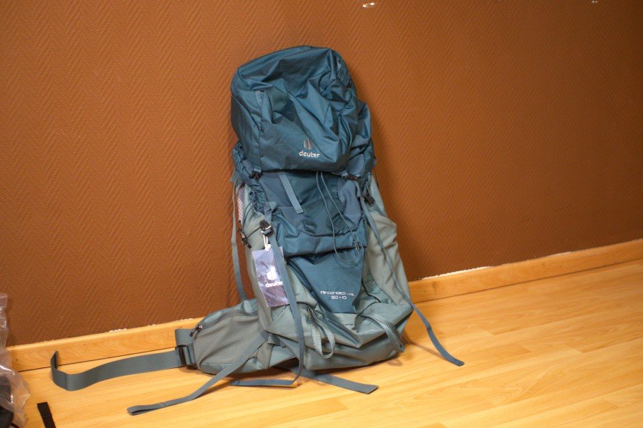 Deuter Aircontact Lite 50 + 10 photo test