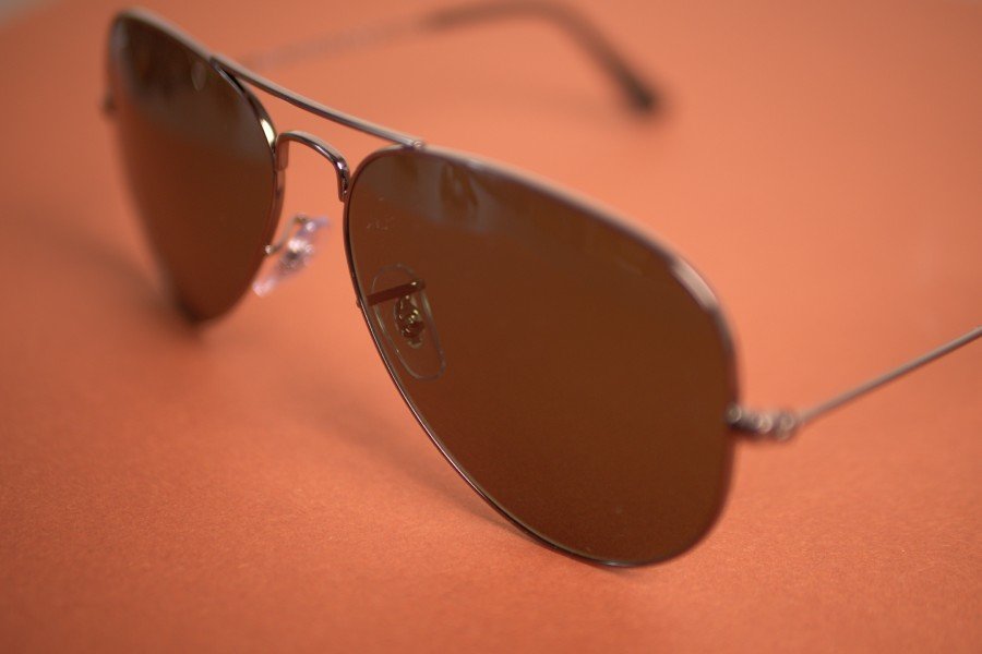 Lunettes de soleil photo test