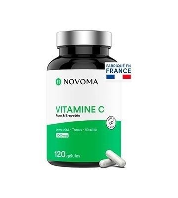 Novoma Vitamine C Pure et Brevet&eacute;e (120 g&eacute;lules)