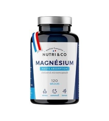 Nutri and Co Le Magn&eacute;sium haute absorption (40 jours)