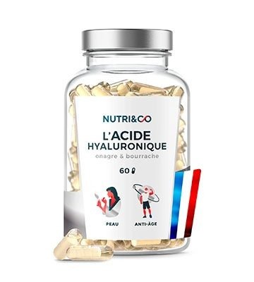 Nutri&Co Acide Hyaluronique + Huile d'Onagre et Bourrache (1 mois)